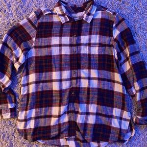 American Eagle boyfriend fit XL flannel